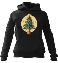bluza-meska-z-kapturem-swiateczne-drzewko-czarna-xs