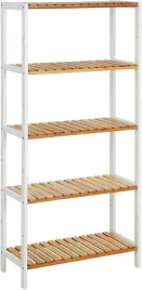 songmics-regal-bambusowy-5-polek-lazienkowy-bialy-60-26-130-cm