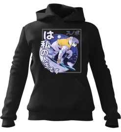 bluza-meska-z-kapturem-anime-snowboarder-czarna-m