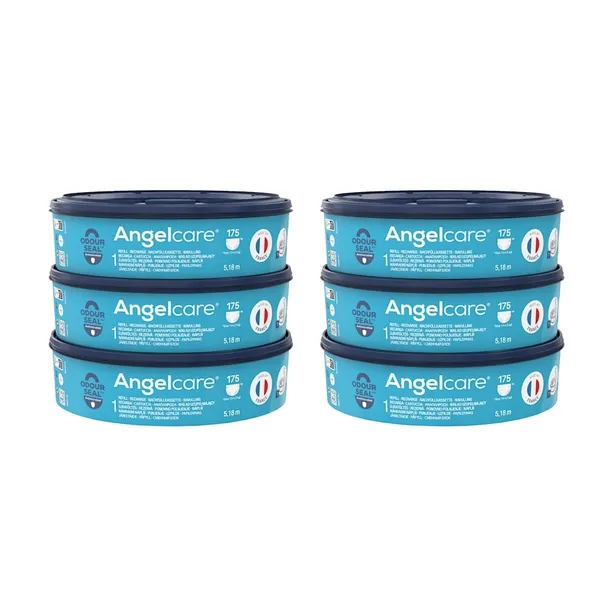 ANGELCARE WKŁAD DO POJEMNIKA NA PIELUCHY 6 SZTUK