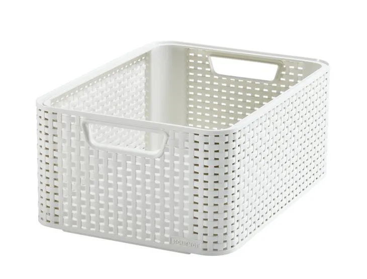 koszyk-curver-rattan-style-m-kremowy