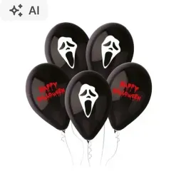 godan-balony-czarne-halloween-5-szt