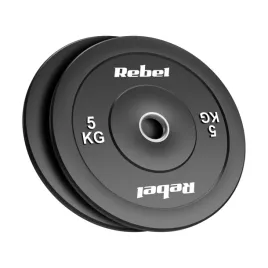 obciazenie-olimpijskie-gumowane-bumper-zestaw-2x5kg-otwor-51-mm-rebel