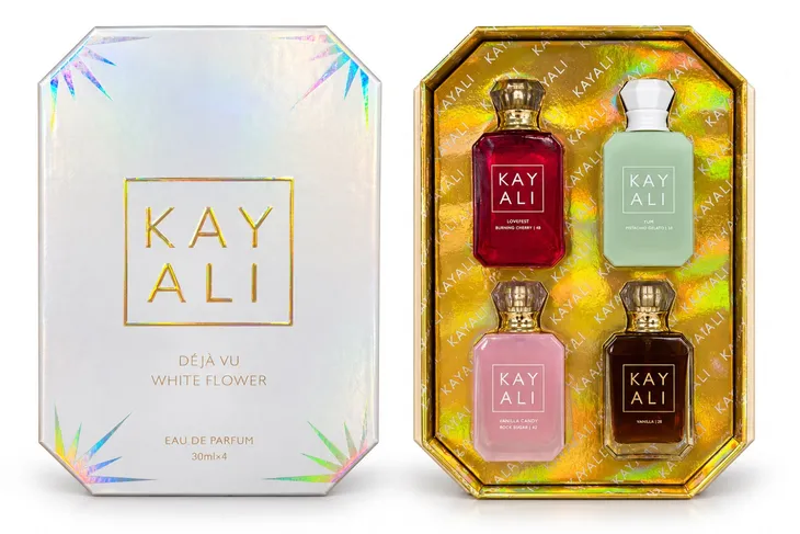 KAYALI Zestaw Prezentowy Perfum EDP 4 × 30 ml – 4 Wyjątkowe Zapachy | Idealny Zestaw Prezentowy