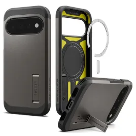 etui-do-google-pixel-11-spigen-tough-armor-mag-magsafe-szare