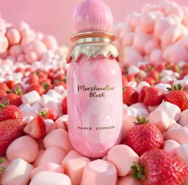 Paris Corner Marshmallow Blush EDP 100 ml – Damskie Perfumy Pianka Marshmallow Wanilia Truskawka