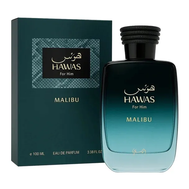 Rasasi Hawas Malibu 100 ml For Him Arabskie Perfumy Cudowny Zapach Polecam