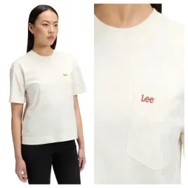 damska-koszulka-lee-pocket-tee-ecru-bezowa-xl