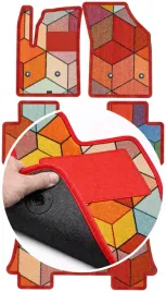 maxus-euniq-5-van-2019-2023-wodoodporne-dywaniki-yinandyang-hexagon