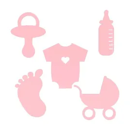 scrapki-dekoracyjne-metryczka-baby-shower-rozowe-hdf-mix-50-szt