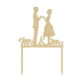 topper-na-tort-slubny-para-mloda-mr-and-mrs-klon-hdf-11-x-17-cm
