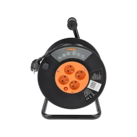 przedluzacz-bebnowy-40m-4-gniazda-uziemione-ochrona-dzieci-230v-16a-pvc