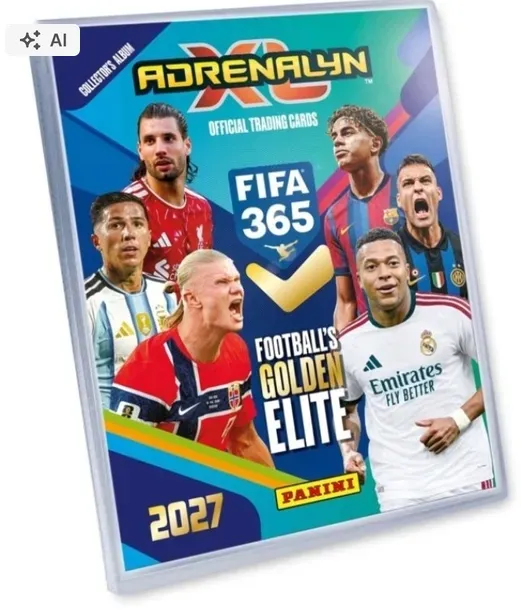 ALBUM FIFA 365 2027 PANINI Adrenalyn XL FOOTBALL'S GOLDEN ELITE SEZON 2027