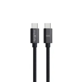 maxlife-kabel-mxuc-12-usb-c-usb-c-30-m-100w-czarny