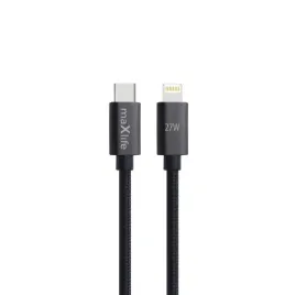 maxlife-kabel-mxuc-12-usb-c-lightning-30-m-27w-czarny
