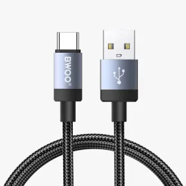 bwoo-kabel-pleciony-bo-x401c-usb-a-usb-c-1m-fast-charging-3a-czarny