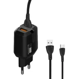 somostel-ladowarka-sieciowa-2xusb-kabel-usb-typ-c-2-4a-12w-1m