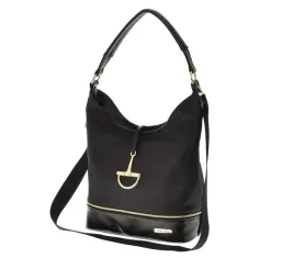 laura-biaggi-torebka-worek-ozdobne-zapiecie-czarny-mat-blysk-l326088