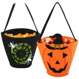torebki-na-cukierki-halloween-dynia-i-pajeczyna-zestaw-2-sztuk-filc-czarne