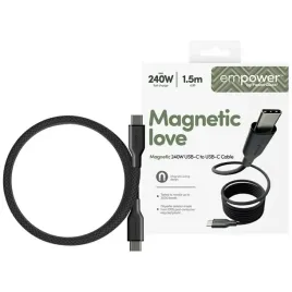 kabel-empower-by-panzerglass-magnetic-240w-usb-c-do-usb-c-1-5m-czarny