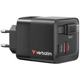 verbatim-ladowarka-sieciowa-gan-65w-2xusb-c-usb-a-adapter-eu-uk-us-c