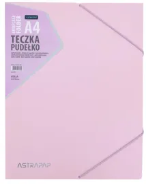 teczka-pudelko-z-gumka-a4-pastel-line-astra-fioletowa