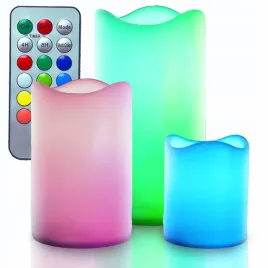 swiece-led-rgb-3-szt-bezplomieniowe-pilot-timer-zmiana-kolorow