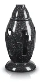 znicz-ceramiczny-czarny-led-lampion-28-cm