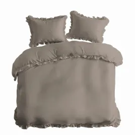 posciel-z-falbanka-falbana-bawelniana-boho-pure-bezowa-taupe-220x200