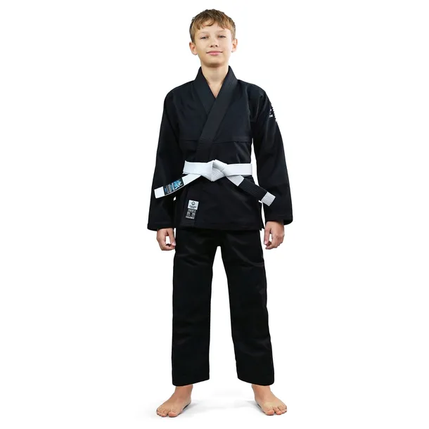GI do BJJ dla dzieci Spartan (Czarne) K2 134-139cm Ground Game