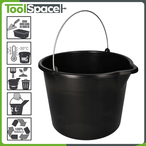 wiadro-budowlane-12l-z-dziobkiem-mocne-metalowy-uchwyt-ksztalt-okragle
