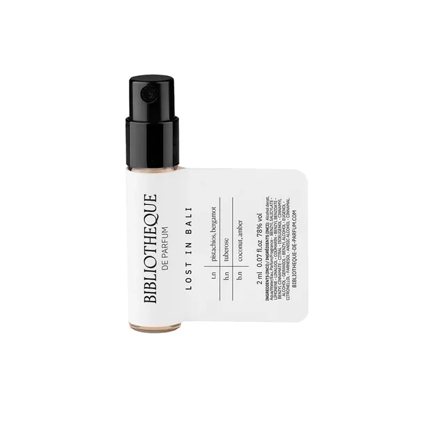 bibliotheque de parfum lost in bali woda perfumowana 2 ml     