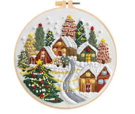 obrazek-do-wyszywania-swiateczny-zestaw-kreatywny-do-haftowania-wioska-diy