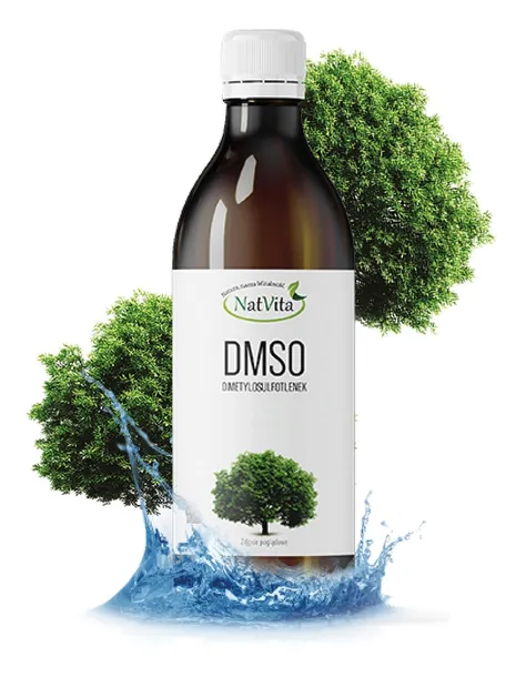 DMSO Dimetylosulfotlenek 99,99% 500ml CZDA Rozpuszczalnik NatVita