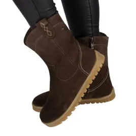 barefoot-damskie-buty-zimowe-1826-quinn-kowbojki-zero-drop-brazowe