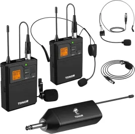 bezprzewodowy-system-mikrofonowy-tonor-tw632-uhf-naglowny-krawatowy