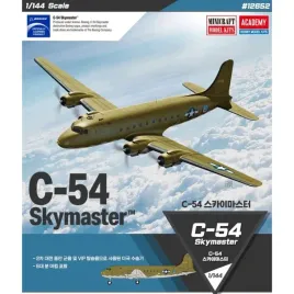 acadeny-12652-usaaf-c-54-skymaster-1-144-model-samolotu