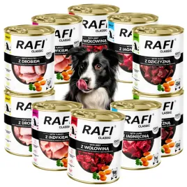 rafi-classic-mix-5-smakow-10x800g-mokra-karma-dolina-noteci-dla-psa