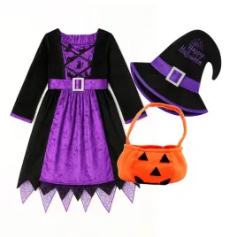 stroj-kostium-przebranie-hallowen-wiedzma-czarownica-110-120
