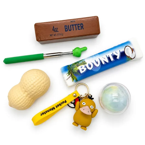 ZESTAW GNIOTKÓW SQUISHY 6 EL PREZENT NA MIKOŁAJKI DO SZKOŁY I PRZEDSZKOLA