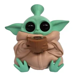bongo-fajka-wodna-silikon-szklo-yoda-13cm-bezowy