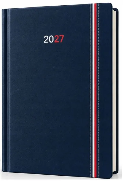KALENDARZ 2027 A5 DZIENNY KSIĄŻKOWY UKŁAD DNIA TERMINARZ PLANER POLSKA