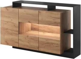 komoda-alva-komoda-155cm-dab-craft-zloty-antracyt