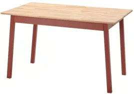 ikea-pinntorp-stol-jasnobrazowy-barwiony-na-czerwono-125x75-cm