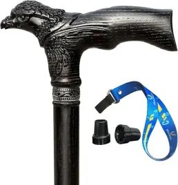 laska-uoagain-drewniana-rzezbiona-orzel-140-188-cm-unisex-do-181kg
