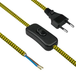 przewod-elektryczny-z-wlacznikiem-w-oplocie-2-x-075-mm2-zolto-czarny-2