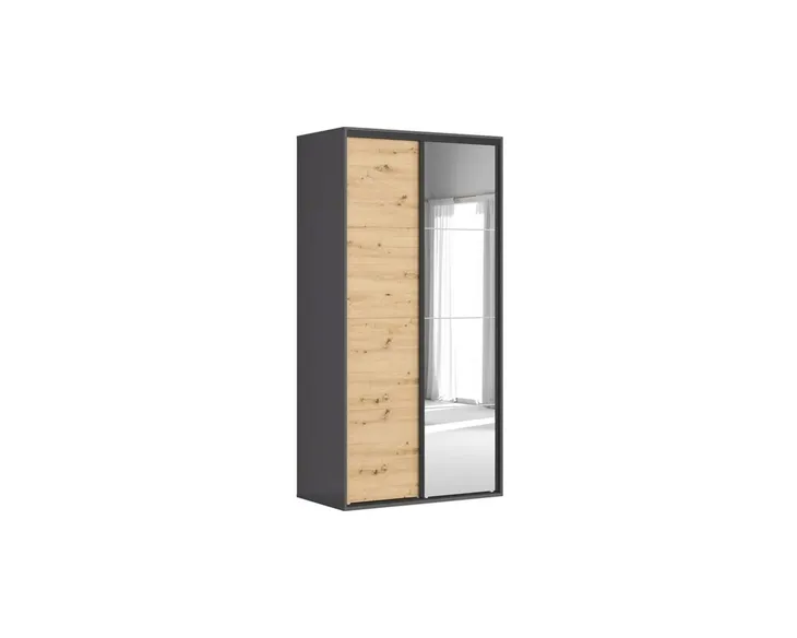 Szafa na Ubrania Flex 120 z lustrem