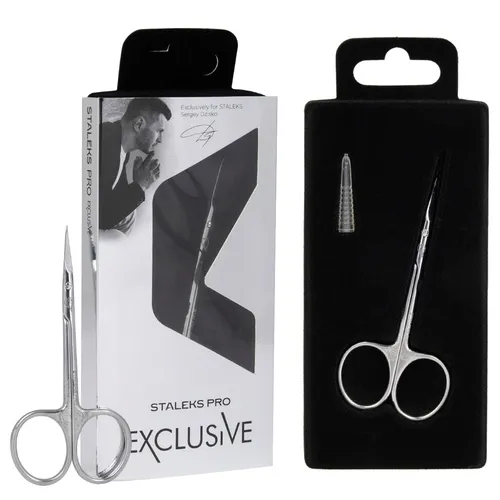 STALEKS PRO NOŻYCZKI DO SKÓREK PAZNOKCI EXCLUSIVE MAGNOLIA SX-21/1M 21MM
