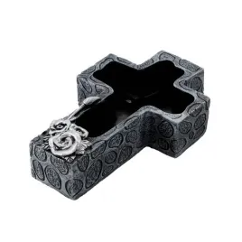 doniczka-cmentarna-na-grob-krzyz-cementowa-szaro-srebrna-28x18-cm
