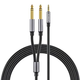 kabel-adapter-audio-mini-jack-3-5mm-do-dwoch-jack-6-5mm-dlugosci-1m-orico